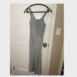 Striped Thin Strapped Jumpsuit